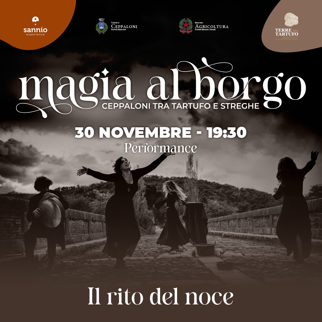 In scena “Il rito della Noce”. 30 Novembre a Ceppaloni