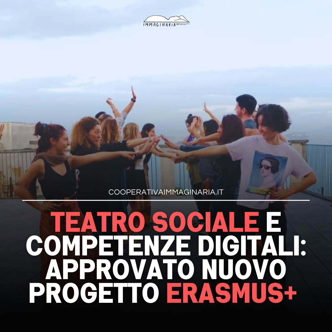 Teatro sociale e competenze digitali: approvato nuovo progetto Erasmus+